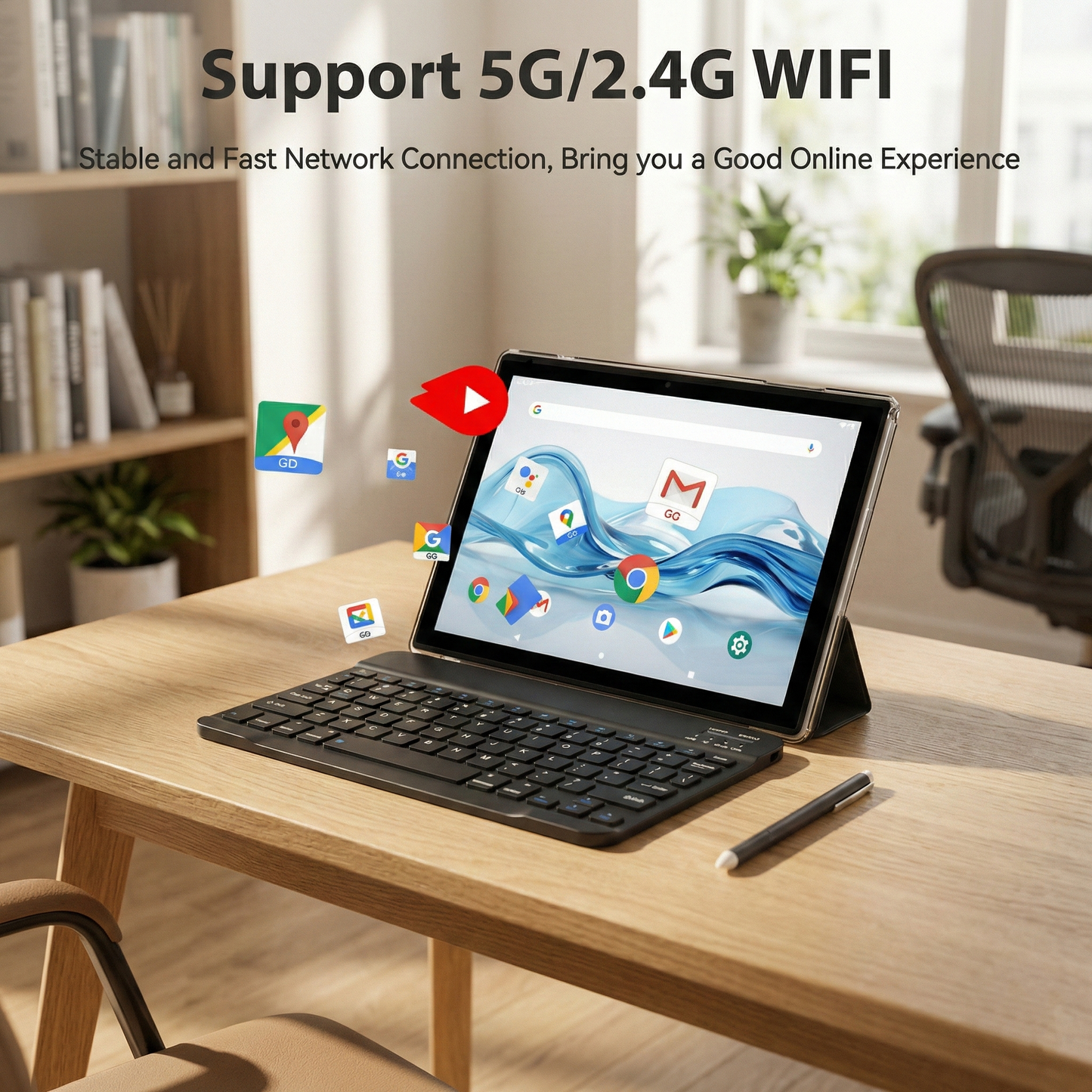 10.1-inch Android Tablet Bundle