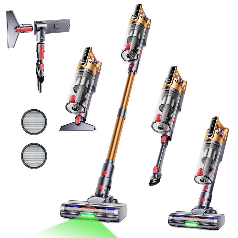 Powerful 8-in-1 Self-Standing Cordless Stick Vacuum