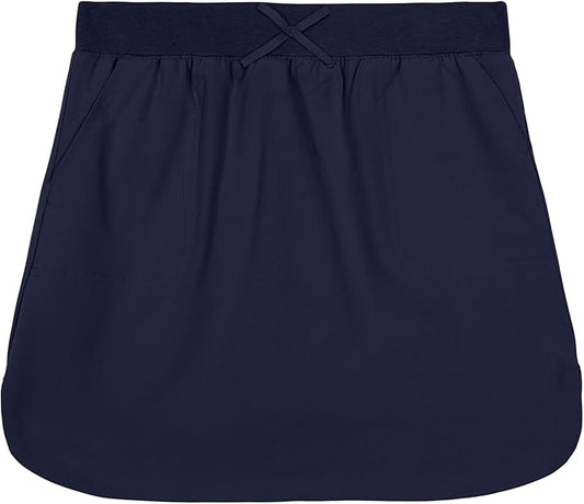 girls School Uniform Pull-on Scooter Skirt