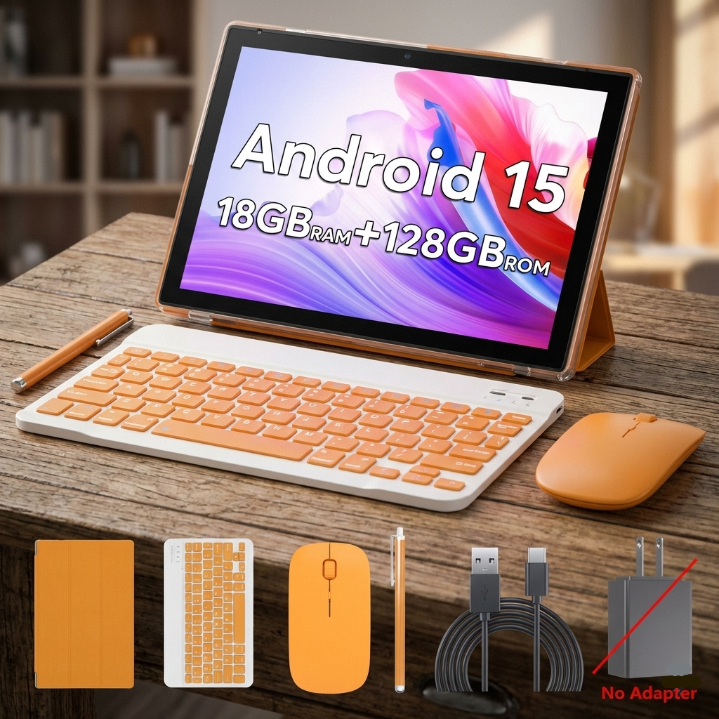 10.1-inch Android Tablet Bundle