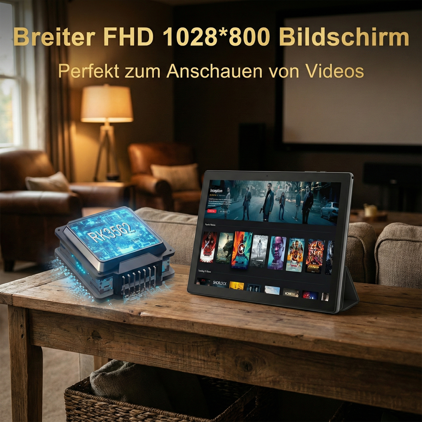 10.1-inch Android Tablet Bundle