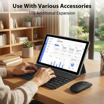 10.1-inch Android Tablet Bundle