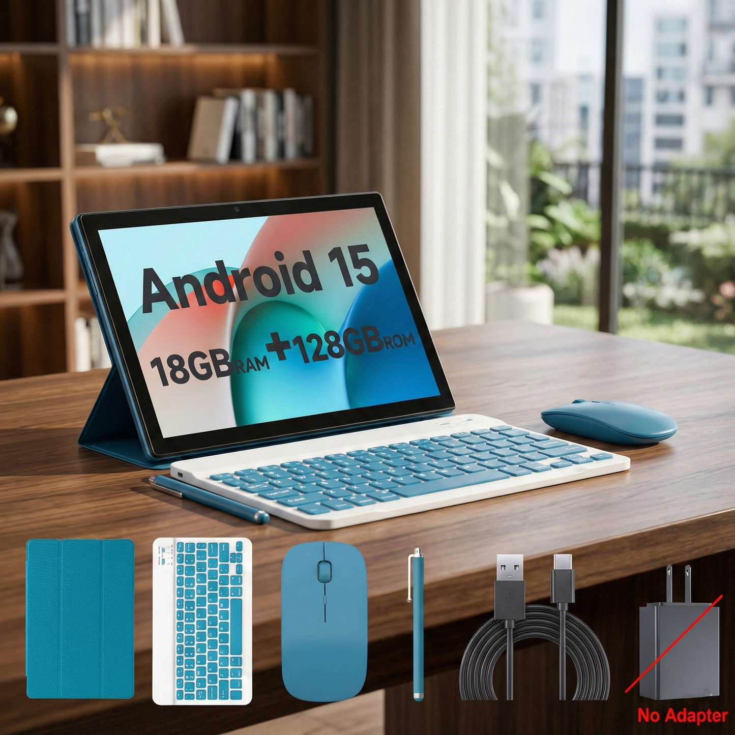 10.1-inch Android Tablet Bundle