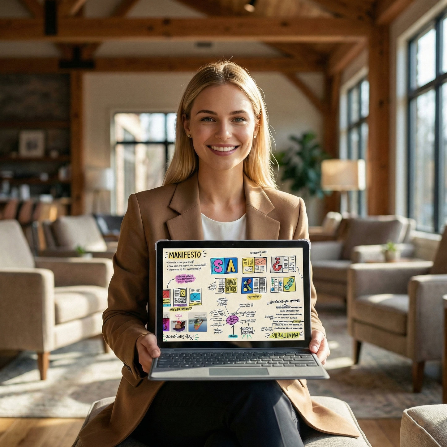 10.1" Android 15 2-in-1 Tablet