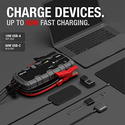4250A Heavy Duty Portable Car Jump Starter
