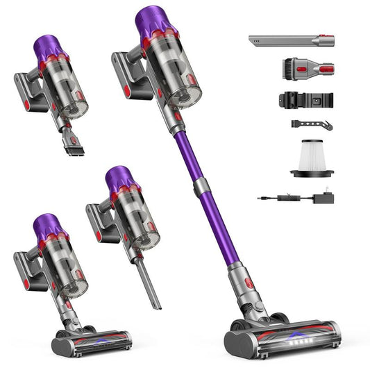 45Kpa Powerful Cordless Vacuum 55-Min Runtime