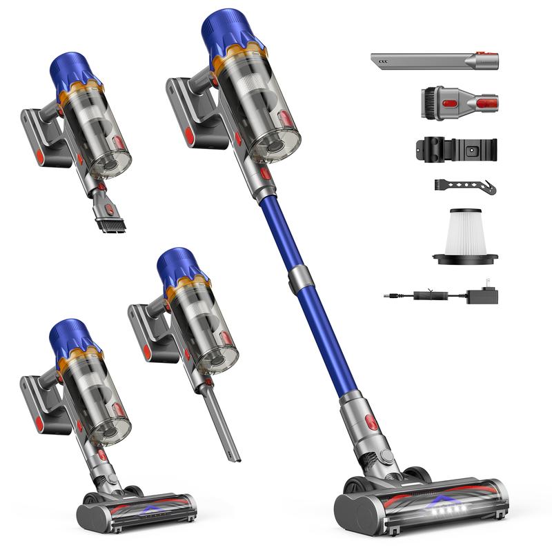 45Kpa Powerful Cordless Vacuum 55-Min Runtime
