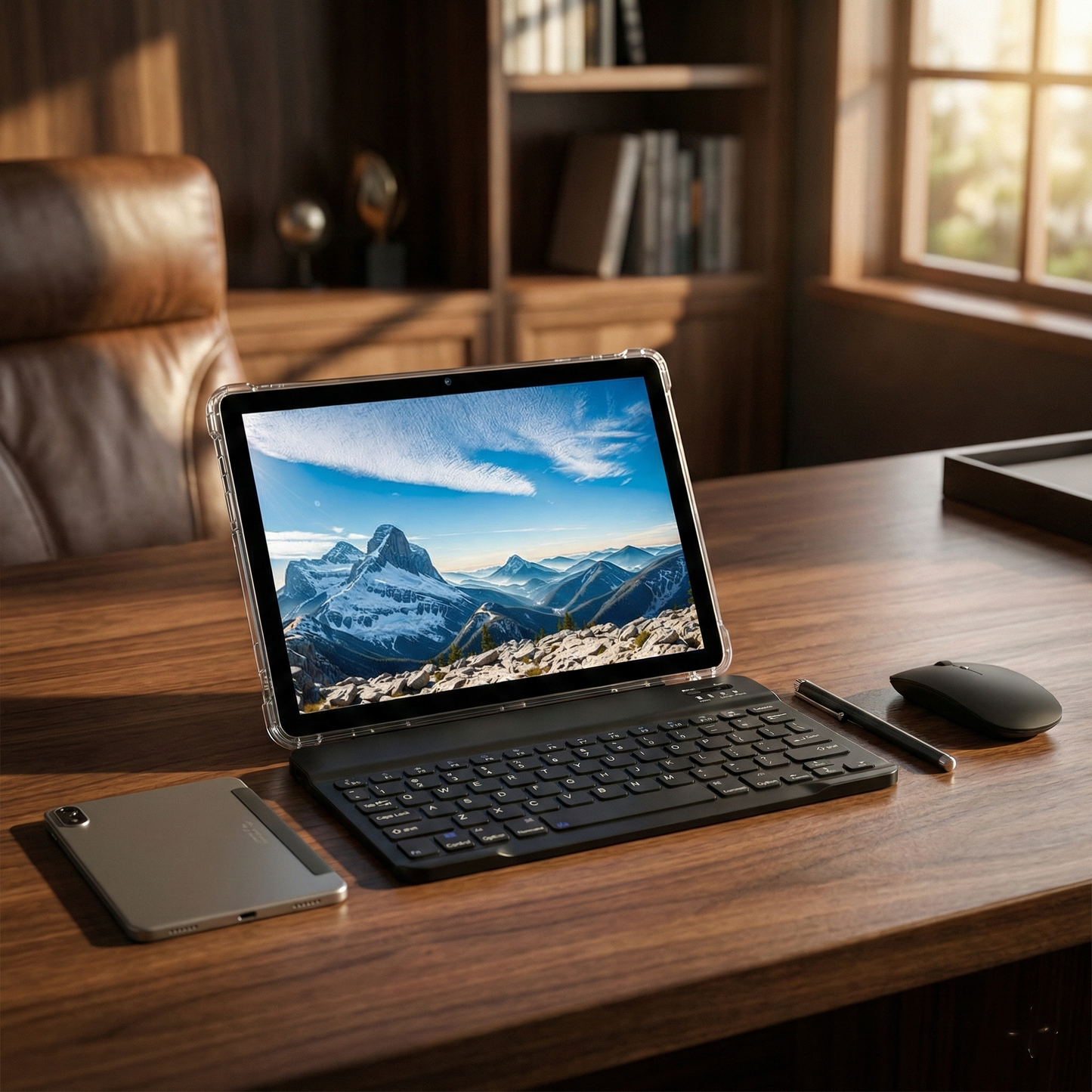 10.1" Tablet, Android 14, Keyboard, Mouse, Stylus