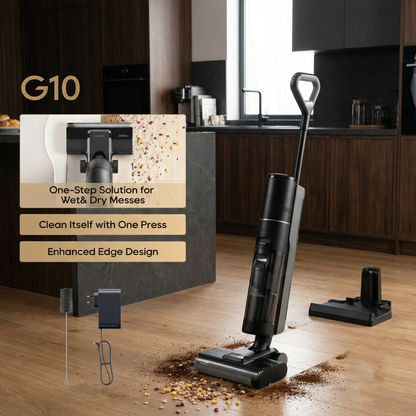 Cordless Auto-Clean Floor Mop Vacuum