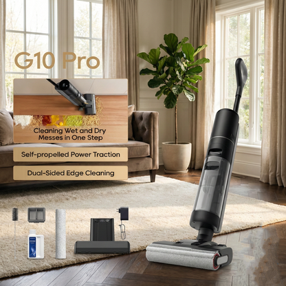Cordless Auto-Clean Floor Mop Vacuum