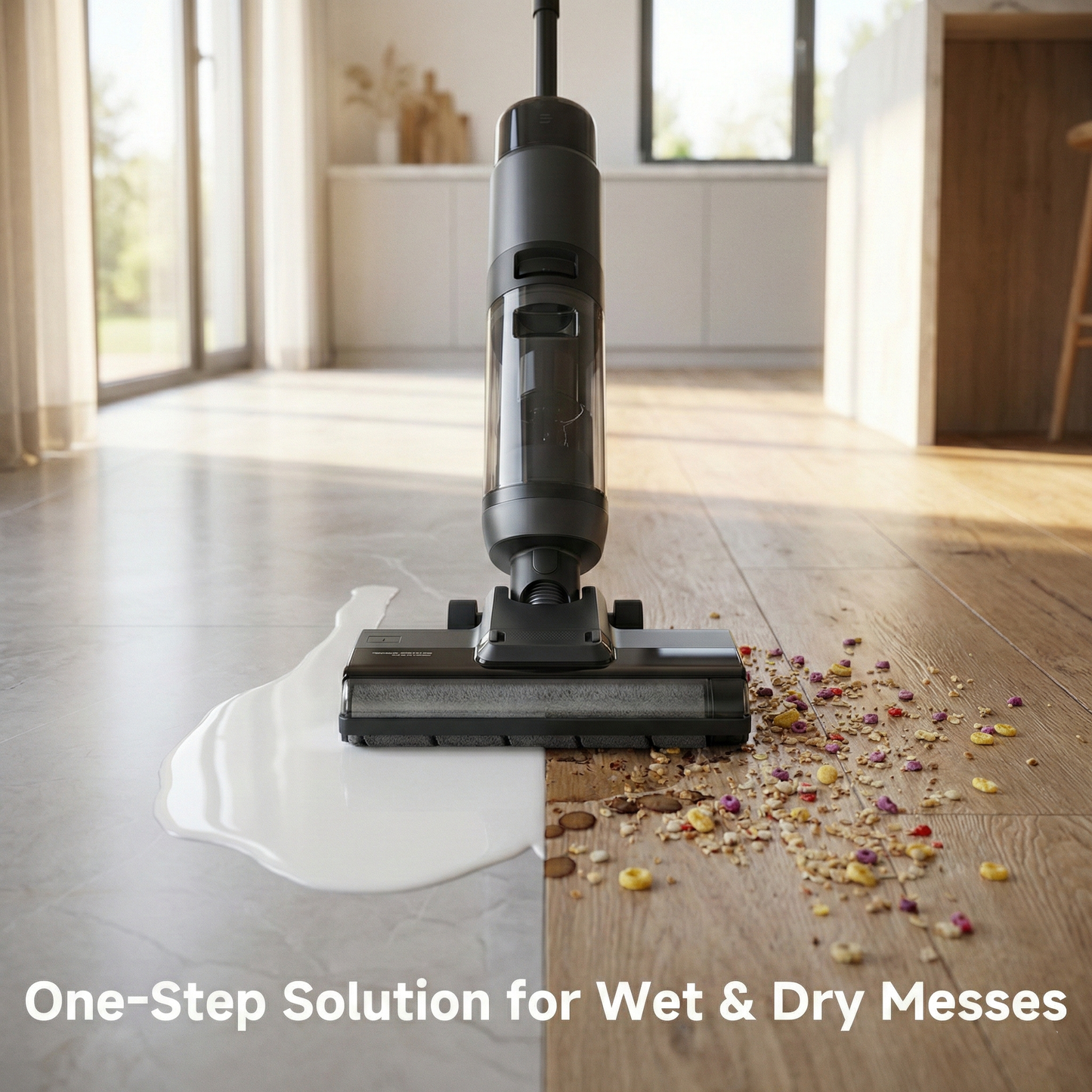 Cordless Auto-Clean Floor Mop Vacuum