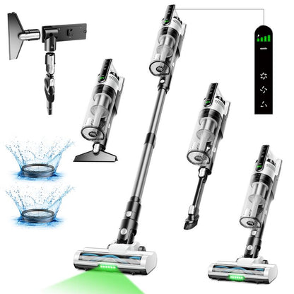 Powerful 8-in-1 Self-Standing Cordless Stick Vacuum