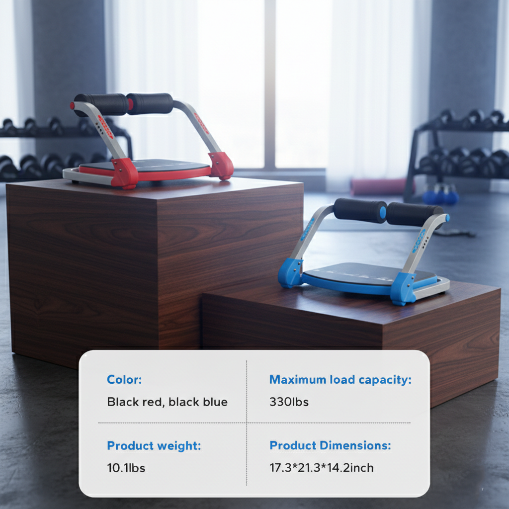 Ab Crunch Machine, Core Trainer, Home Gym