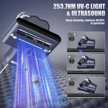 Deep Cleaning UV Bed Vacuum with Heat