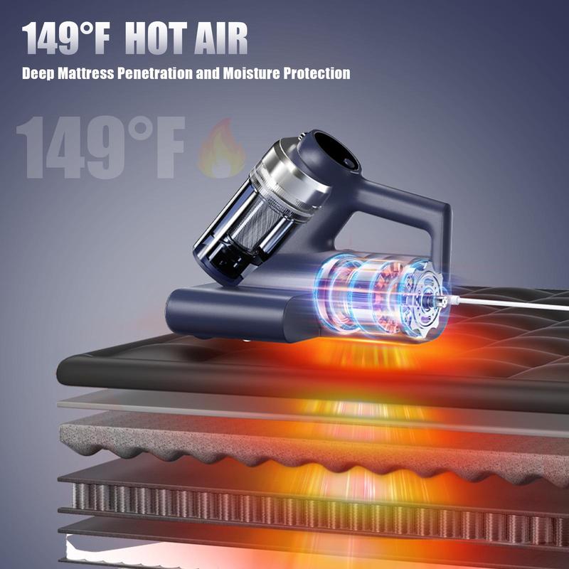 Deep Cleaning UV Bed Vacuum with Heat