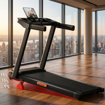 Folding Incline Treadmill for Home