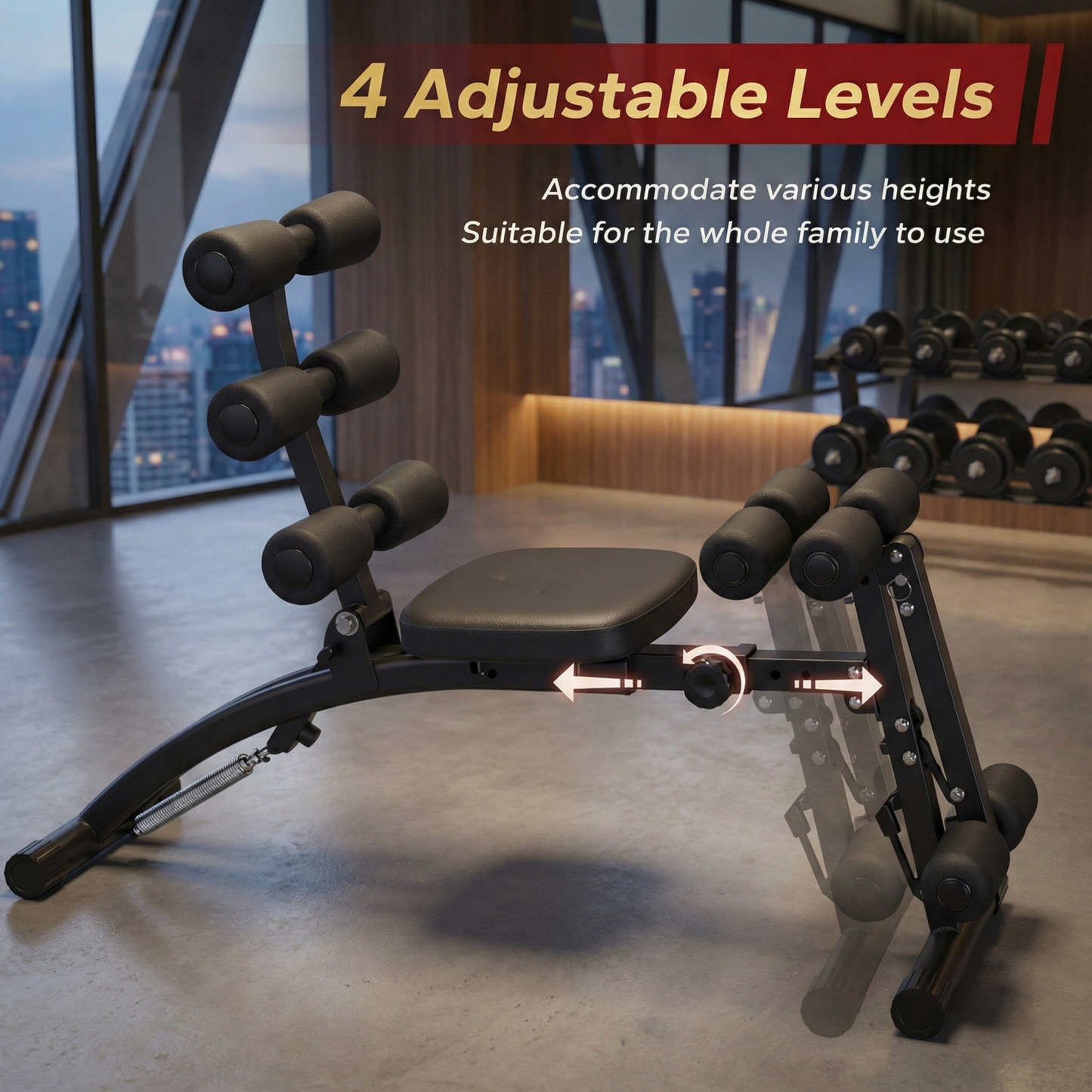 Home Gym Strength Training Exercise Bench