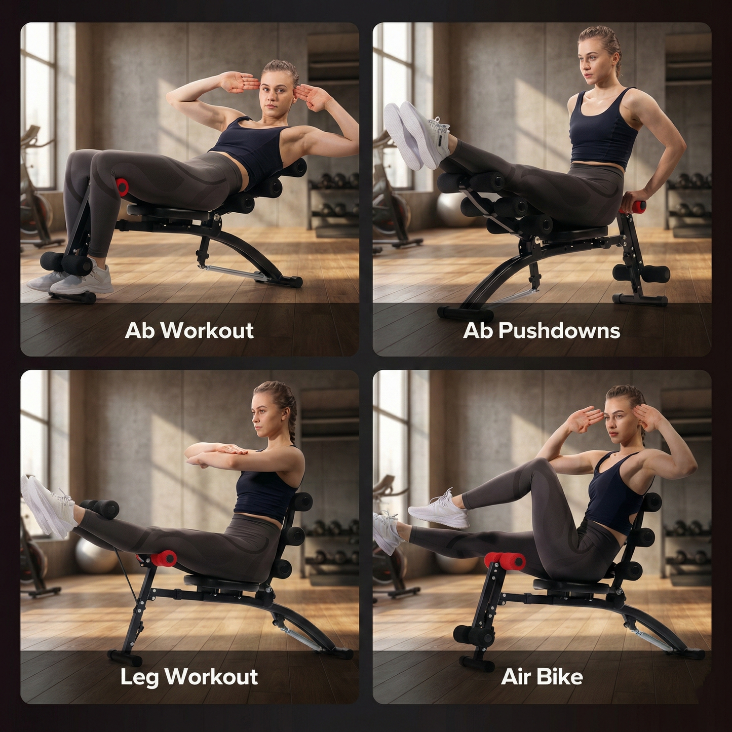 Home Gym Strength Training Exercise Bench