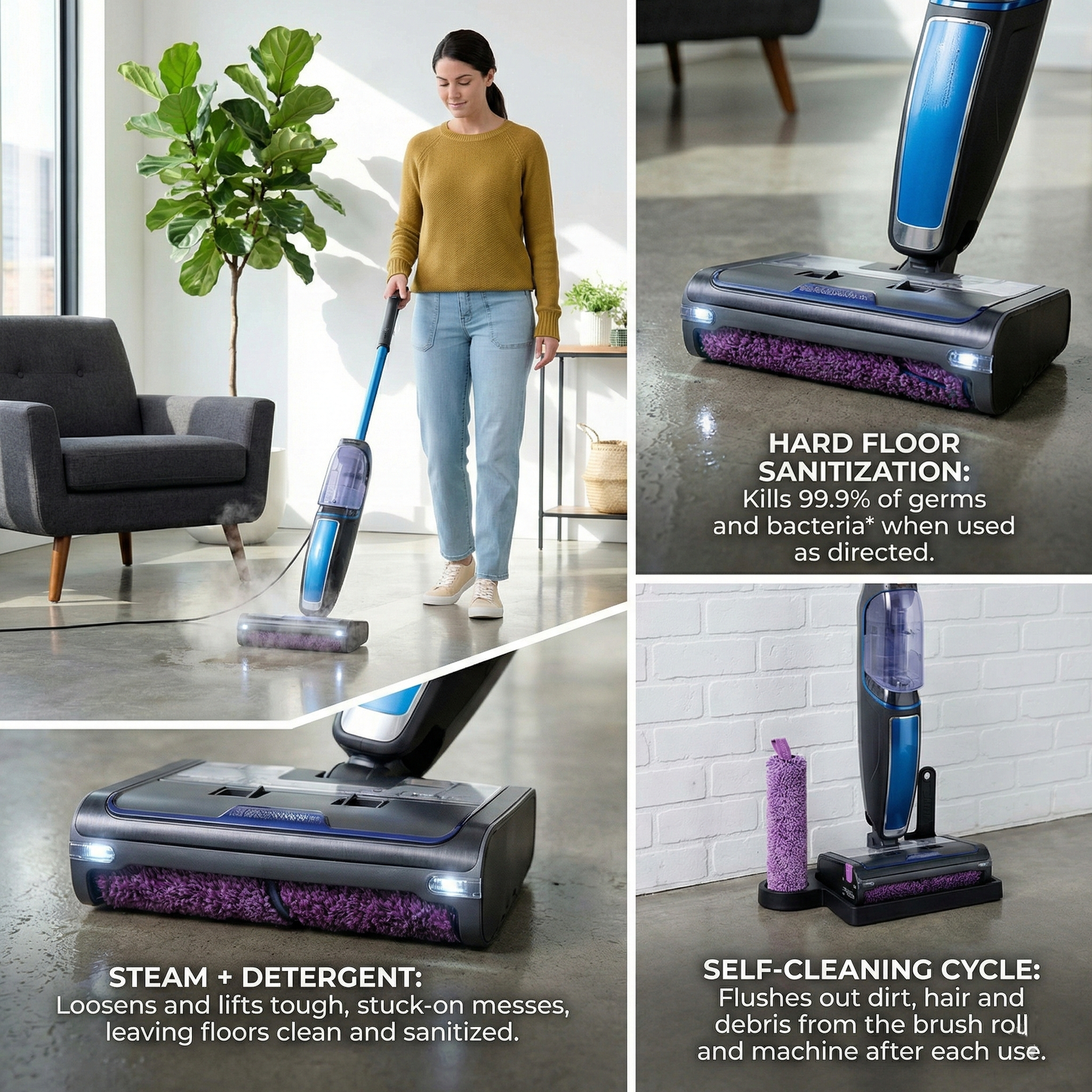 High Performance Steam Floor Pickup System