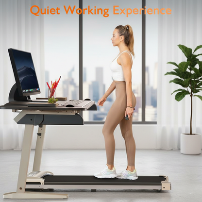 LED Display Compact Treadmill for Home