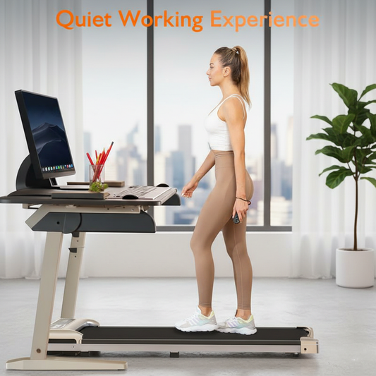 LED Display Compact Treadmill for Home