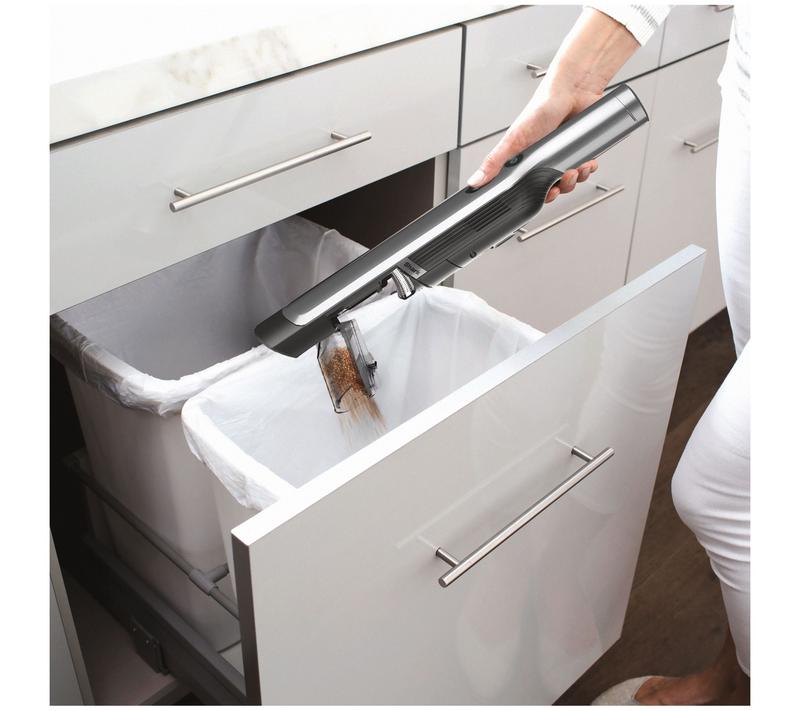 Powerful Cordless Handheld Vacuum with Scrub Brush