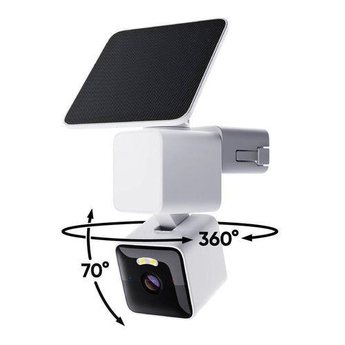 Solar 2K Wireless PTZ Security Camera Outdoor