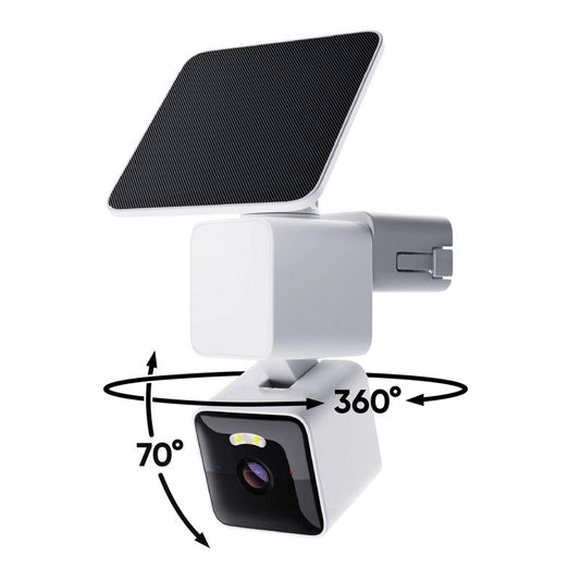 Solar 2K Wireless PTZ Security Camera Outdoor